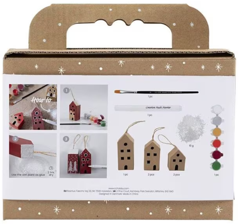 creativ company Bastelset Dekoration Weihnachten (1 Stk)