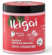 Ikigai Fluffy Shower Mousse Lovely Strawberry (100g)