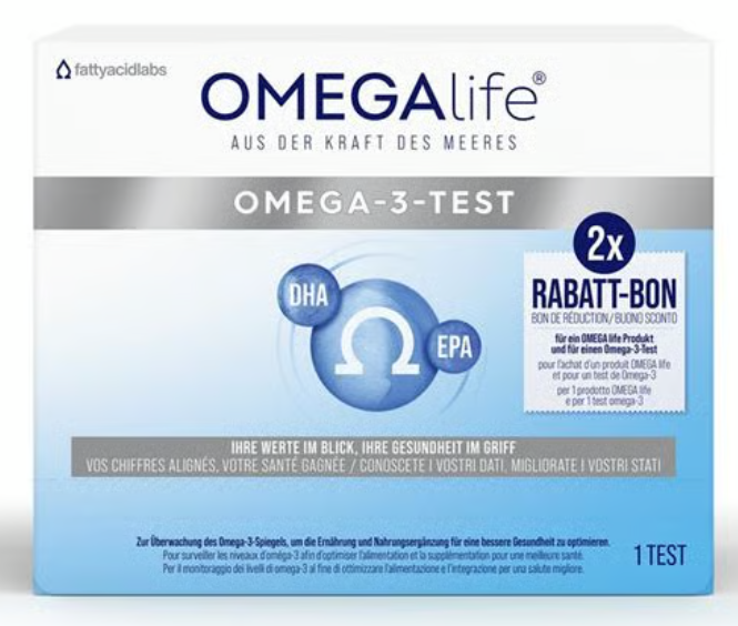 OMEGA-LIFE Omega-3-Test (1 Stk)