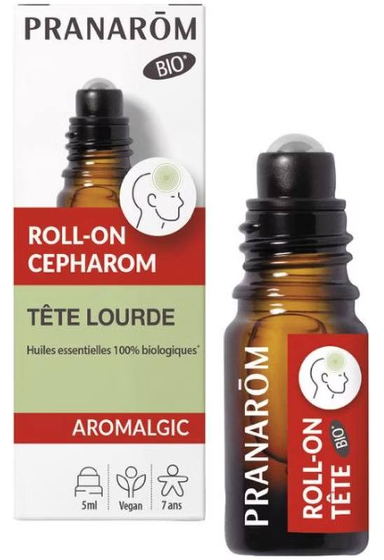 PRANARÖM AROMALGIC Cepharom Roll-on Leichter Kopf (5ml)