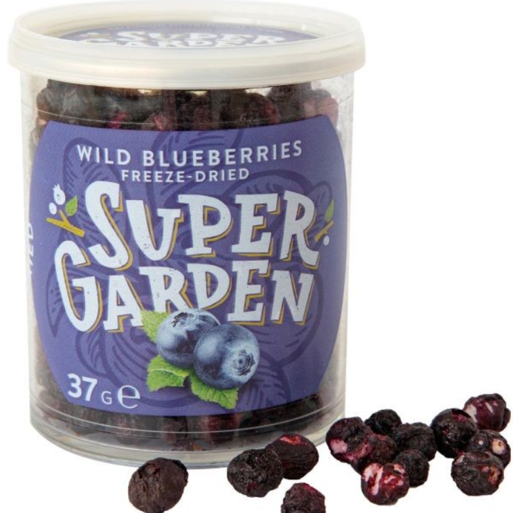 Supergarden Wildheidelbeeren gefriergetrocknet (25g)