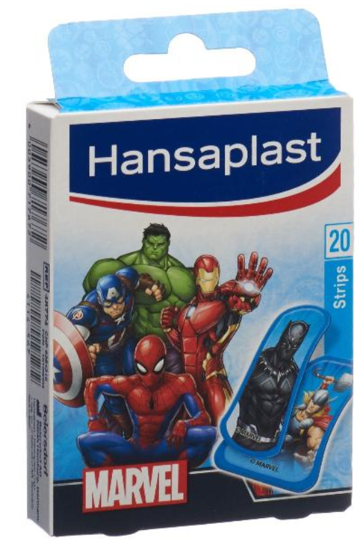 Hansaplast Kids Marvel (20 Stk)