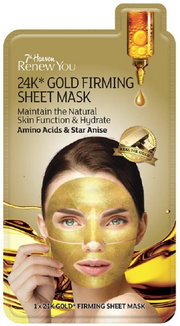 7th Heaven Renew You 24k Gold Firming Sheet Mask (1 Stk)
