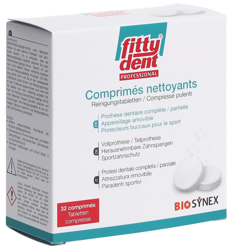 fittydent Reinigungstabletten (32 Stk)