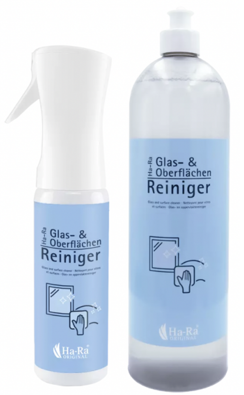 Ha-Ra Glas- & Oberflächenreiniger Set (2-teilig)