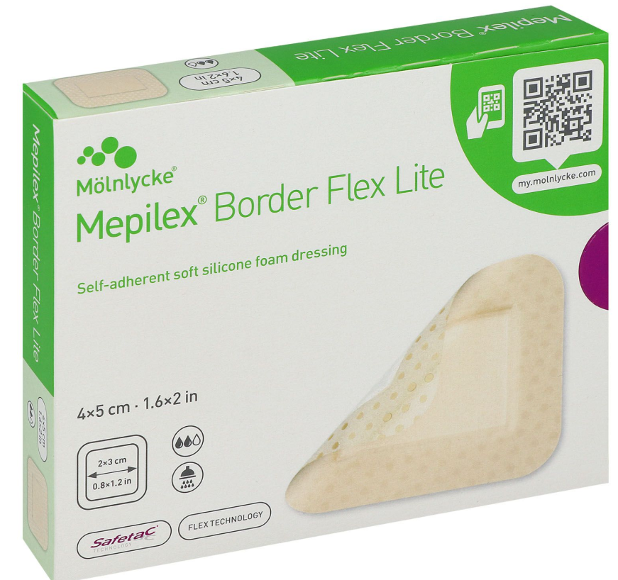 Mepilex Border Flex Lite 4x5cm (10 Stk)