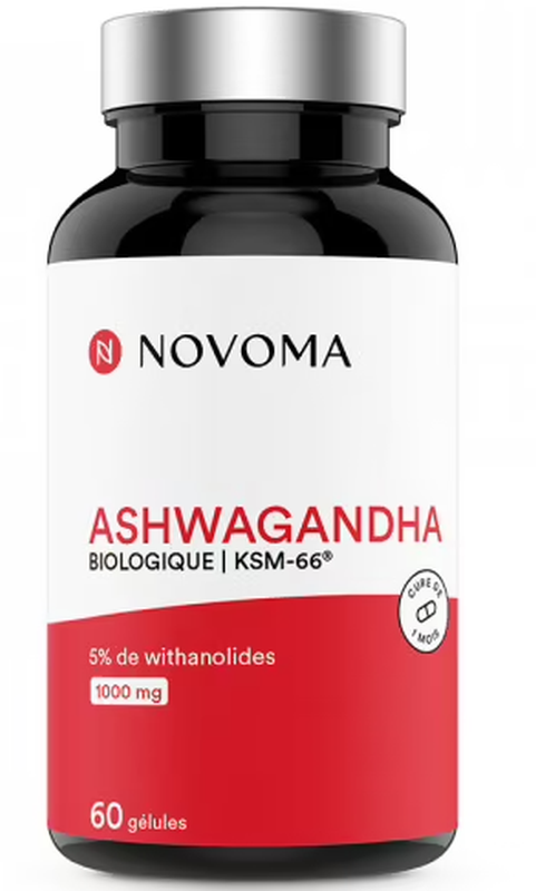 NOVOMA Ashwagandha Bio Kapseln (60 Stk)