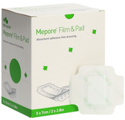 Mepore Film & Pad atmungsaktive Wundauflage 5x7cm (85 Stk)