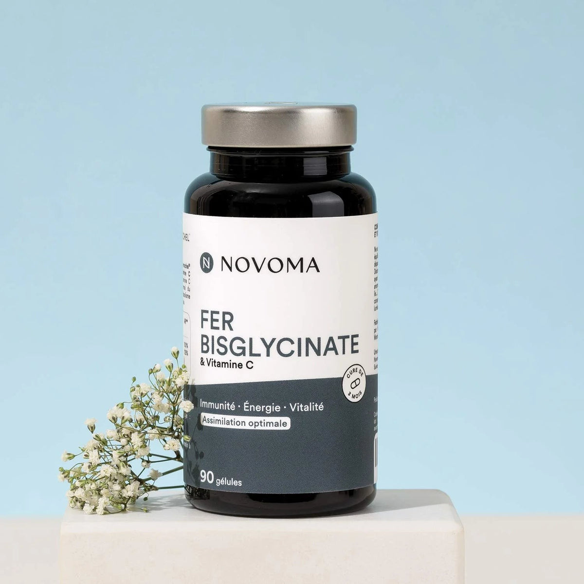 NOVOMA Eisen-Bisglycinat Kapseln (90 Stk)