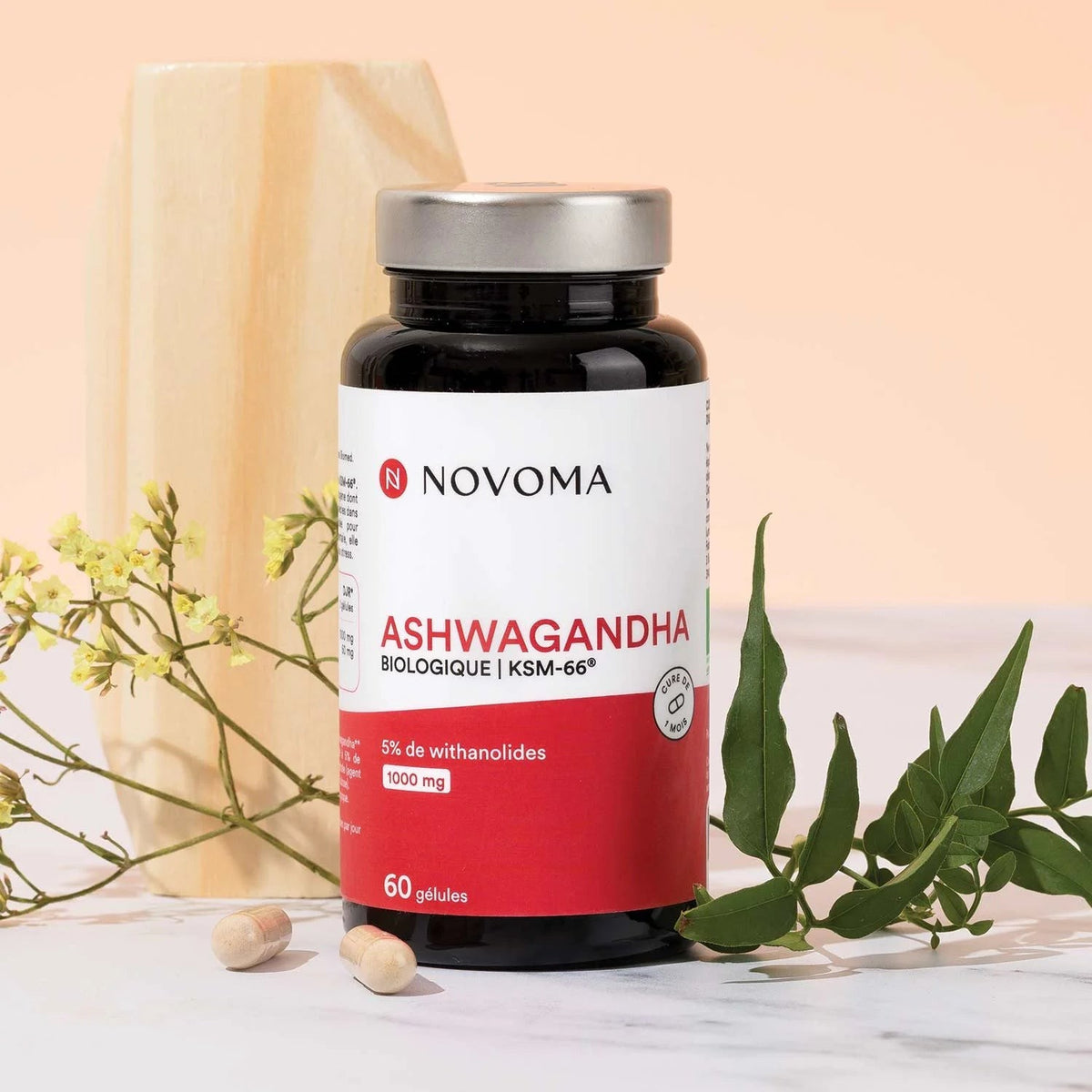 NOVOMA Ashwagandha Bio Kapseln (60 Stk)