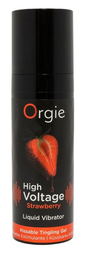 Orgie High Voltage Strawberry Stimulationsgel (15ml)