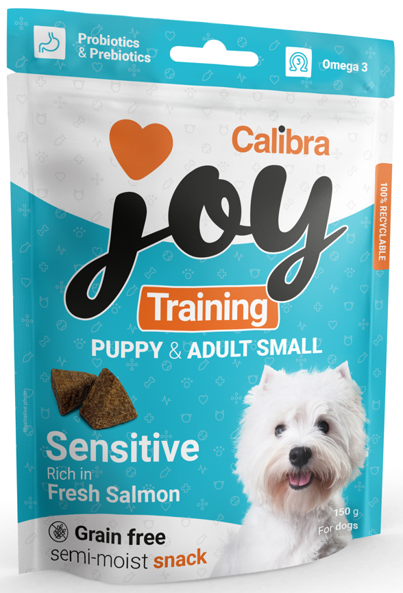 Calibra Joy Dog Training Snacks Salmon puppy+adult (150g)