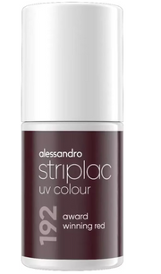 alessandro Striplac UV Colour 192 Award Winning Red (6.5ml)