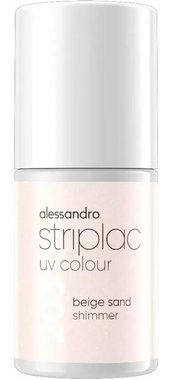 alessandro Striplac UV Colour 203 Beige Sand Shimmer (6.5ml)