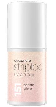 alessandro Striplac UV Colour 151 Bonfire Glitter (6.5ml)