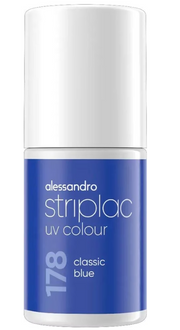 alessandro Striplac UV Colour 178 Classic Blue (6.5ml)
