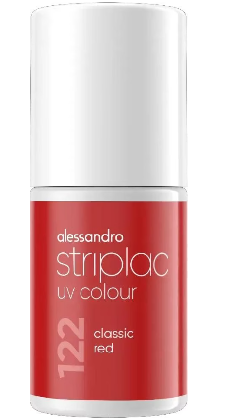 alessandro Striplac UV Colour 122 Classic Red (6.5ml)