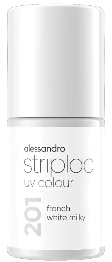 alessandro Striplac UV Colour 201 French White Milky (6.5ml)