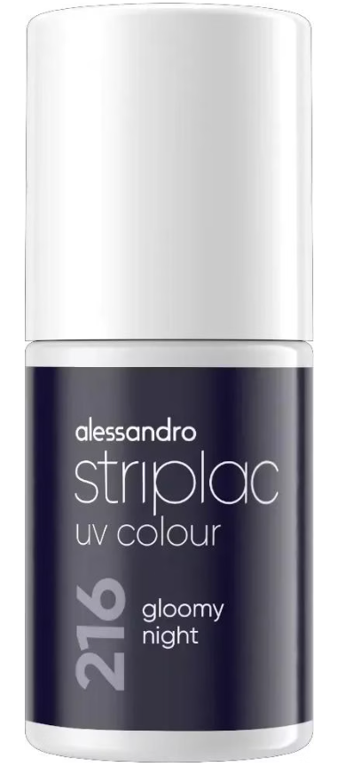 alessandro Striplac UV Colour 216 Gloomy Night (6.5ml)