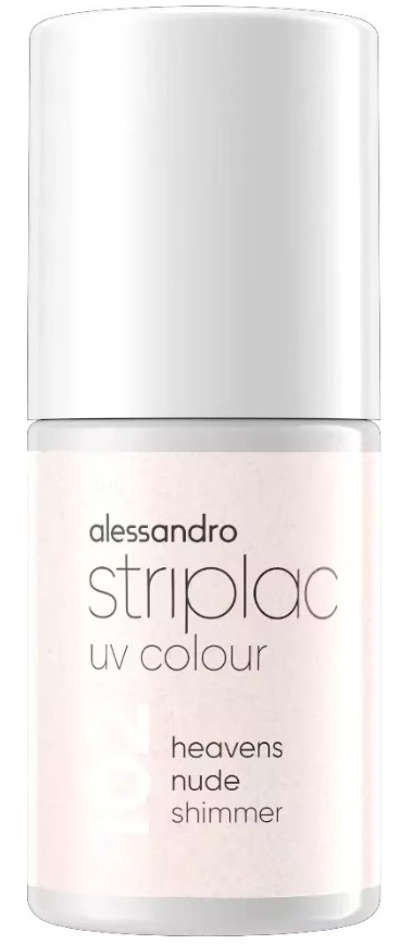 alessandro Striplac UV Colour 102 Heavens Nude Shimmer (6.5ml)