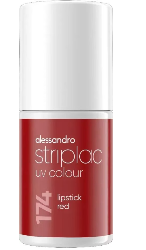 alessandro Striplac UV Colour 174 Lipstick Red (6.5ml)