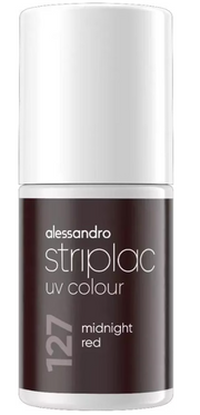 alessandro Striplac UV Colour 127 Midnight Red (6.5ml)