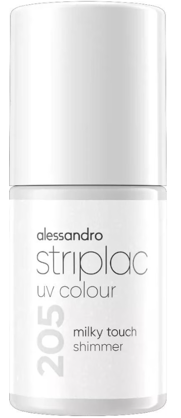 alessandro Striplac UV Colour 205 Milky Touch Shimmer (6.5ml)