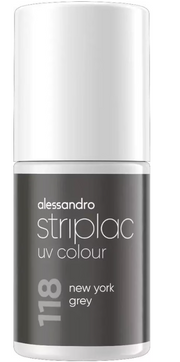 alessandro Striplac UV Colour 118 New York Grey (6.5ml)