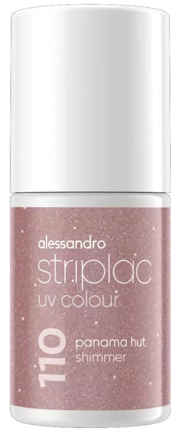 alessandro Striplac UV Colour 110 Panama Hut Shimmer (6.5ml)