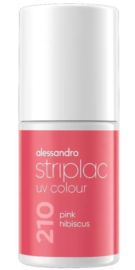 alessandro Striplac UV Colour 210 Pink Hibiscus (6.5ml)