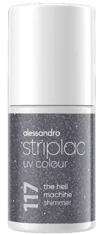 alessandro Striplac UV Colour 117 The Hell Machine Shimmer (6.5ml)