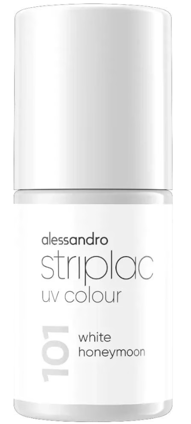 alessandro Striplac UV Colour 101 White Honeymoon (6.5ml)
