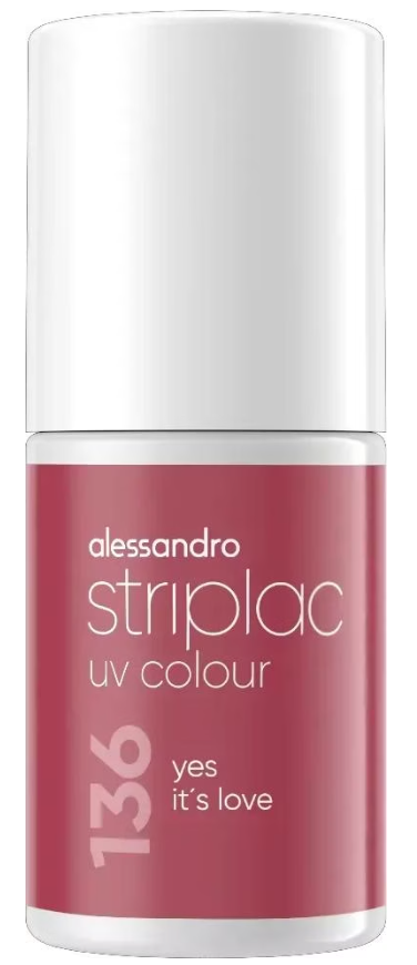 alessandro Striplac UV Colour 136 Yes It's Love (6.5ml)