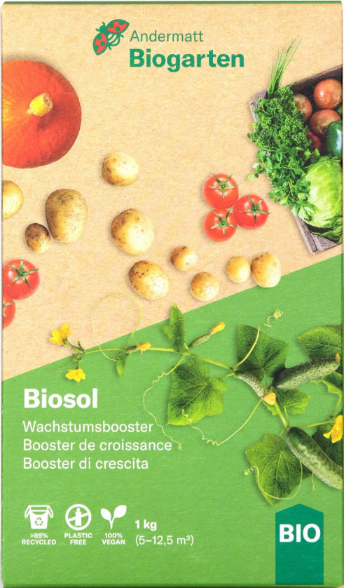 Andermatt Biogarten Biosol Veganer Wachstumsbooster (1 kg)