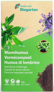 Andermatt Biogarten Wurmhumus (1.5 Liter)