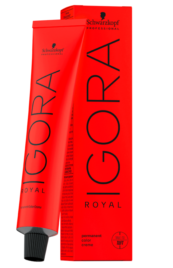 Schwarzkopf IGORA ROYAL 3-0 permanente Colorationscreme Dunkelbraun Natur (60ml)