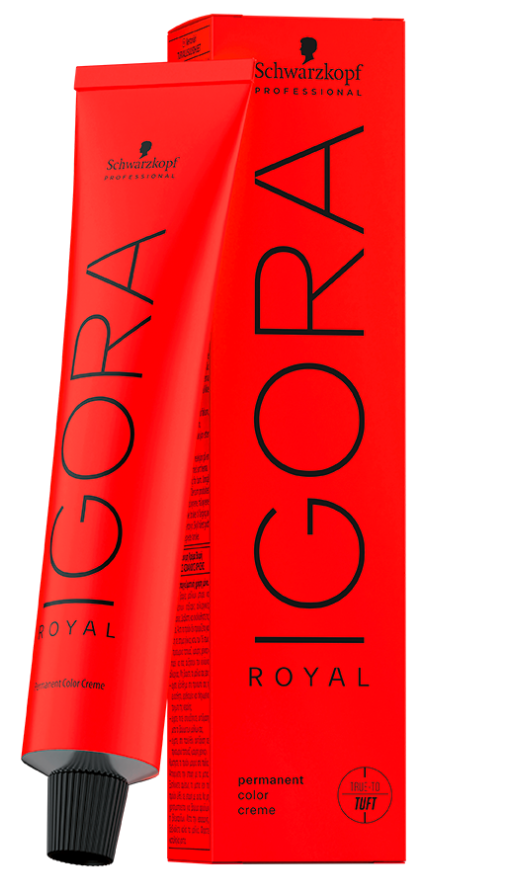 Schwarzkopf IGORA ROYAL 4-0 permanente Colorationscreme Mittelbraun Natur (60ml)