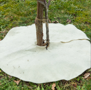 Andermatt Biogarten Mulchscheiben-Set 25cm weiss (3-teilig)