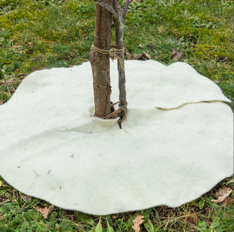 Andermatt Biogarten Mulchscheiben-Set 25cm weiss (3-teilig)