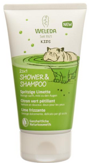 Weleda Kids 2in1 Shower & Shampoo Spritzige Limette (150ml)