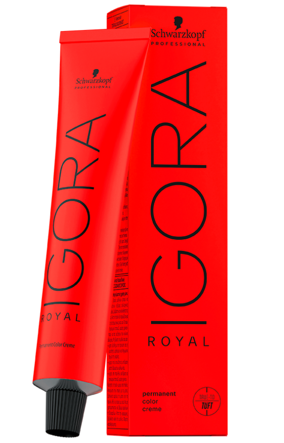 Schwarzkopf IGORA ROYAL 5-00 permanente Colorationscreme Hellbraun Natur Extra (60ml)