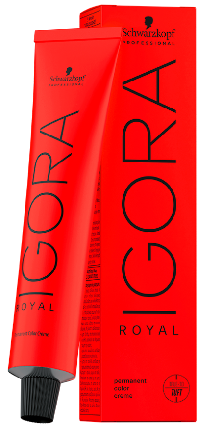 Schwarzkopf IGORA ROYAL 7-1 permanente Colorationscreme Mittelblond Cendré (60ml)