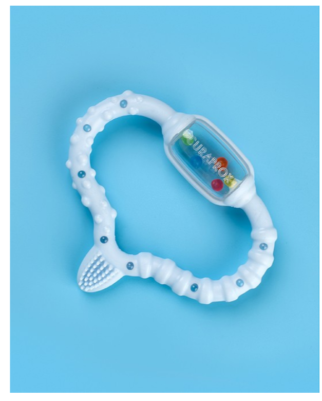 Curaprox Baby Beissring blau (1 Stk)