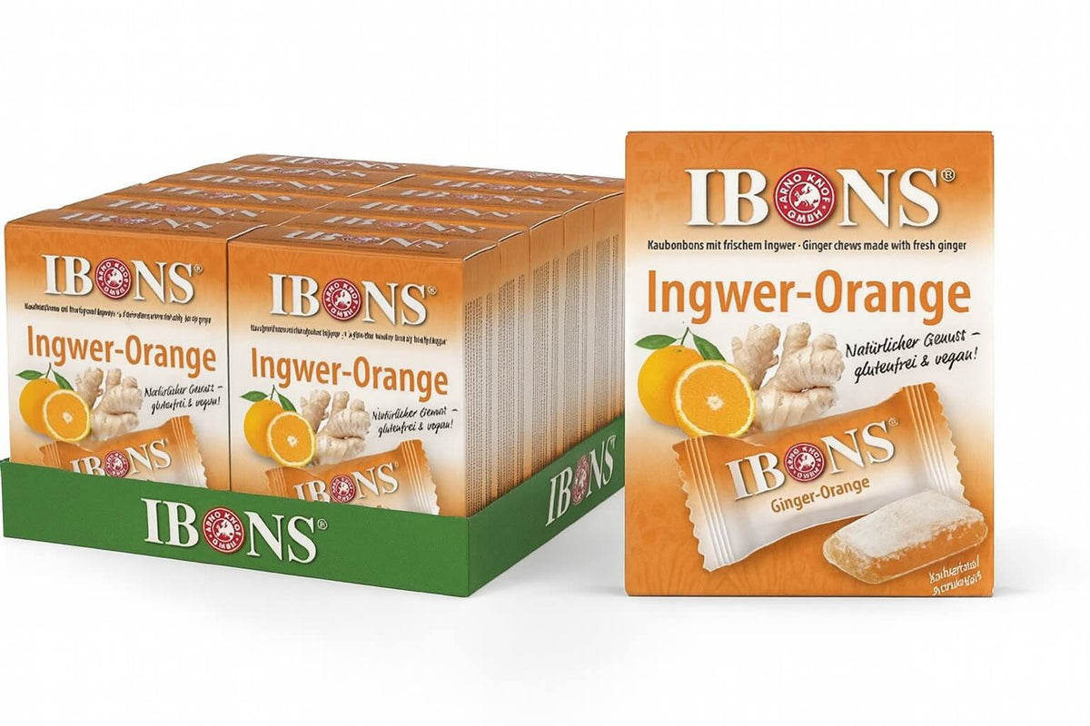 IBONS Bonbon Display Orange (10x60g)