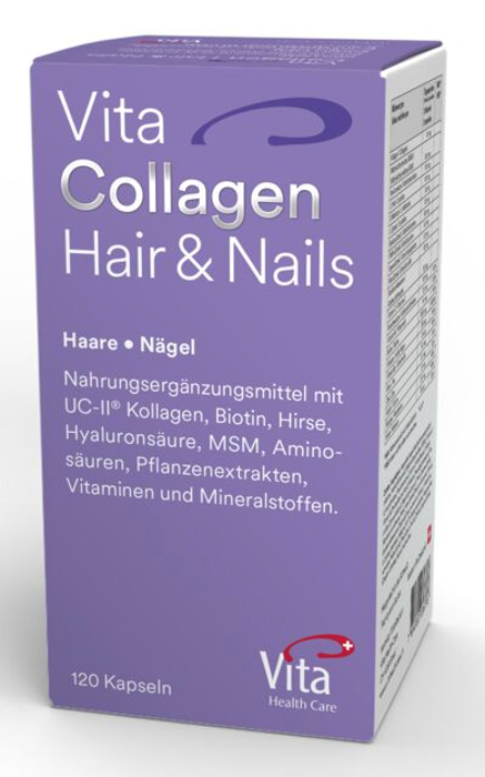 Vita Collagen Hair & Nails Kapseln (120 Stk)