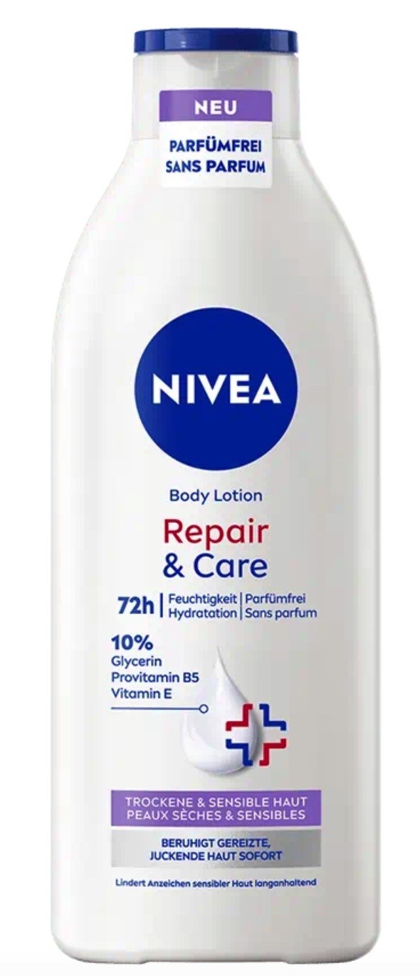 NIVEA Body Lotion Repair & Care sensitive (400ml)