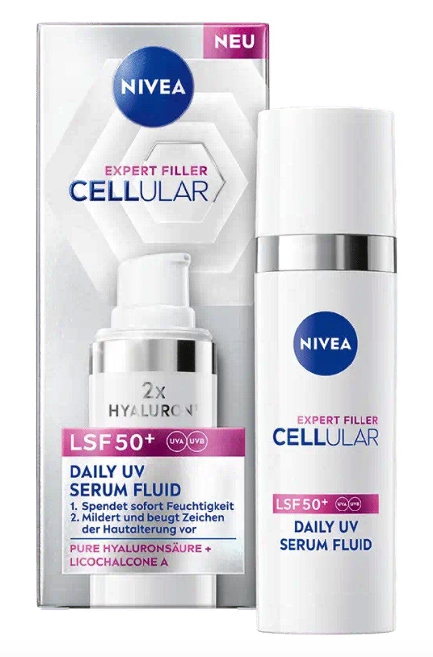 NIVEA Cellular Expert Filler Daily UV Serum Fluid LSF 50+ (30ml)