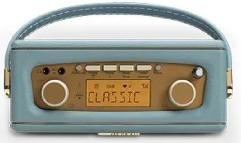 Roberts Revival Uno Bluetooth Nachttischradio, duck egg blue (1 Stk)