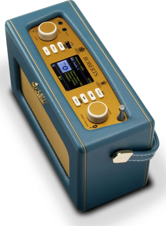 Roberts Revival iStream3L DAB+ Smart Radio, teal blue (1 Stk)