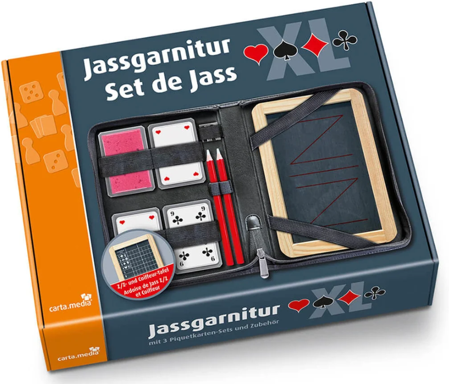 Jassgarnitur XL mit Piquetkarten (1 Stk)